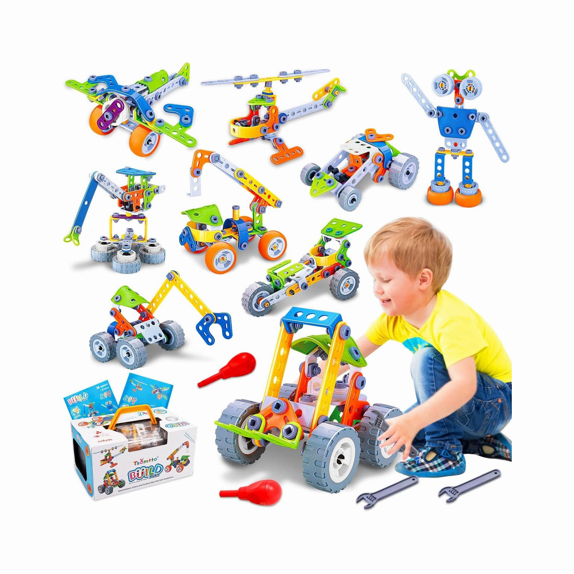 10 in 1 STEM Toys for 5 6 7 8  Year