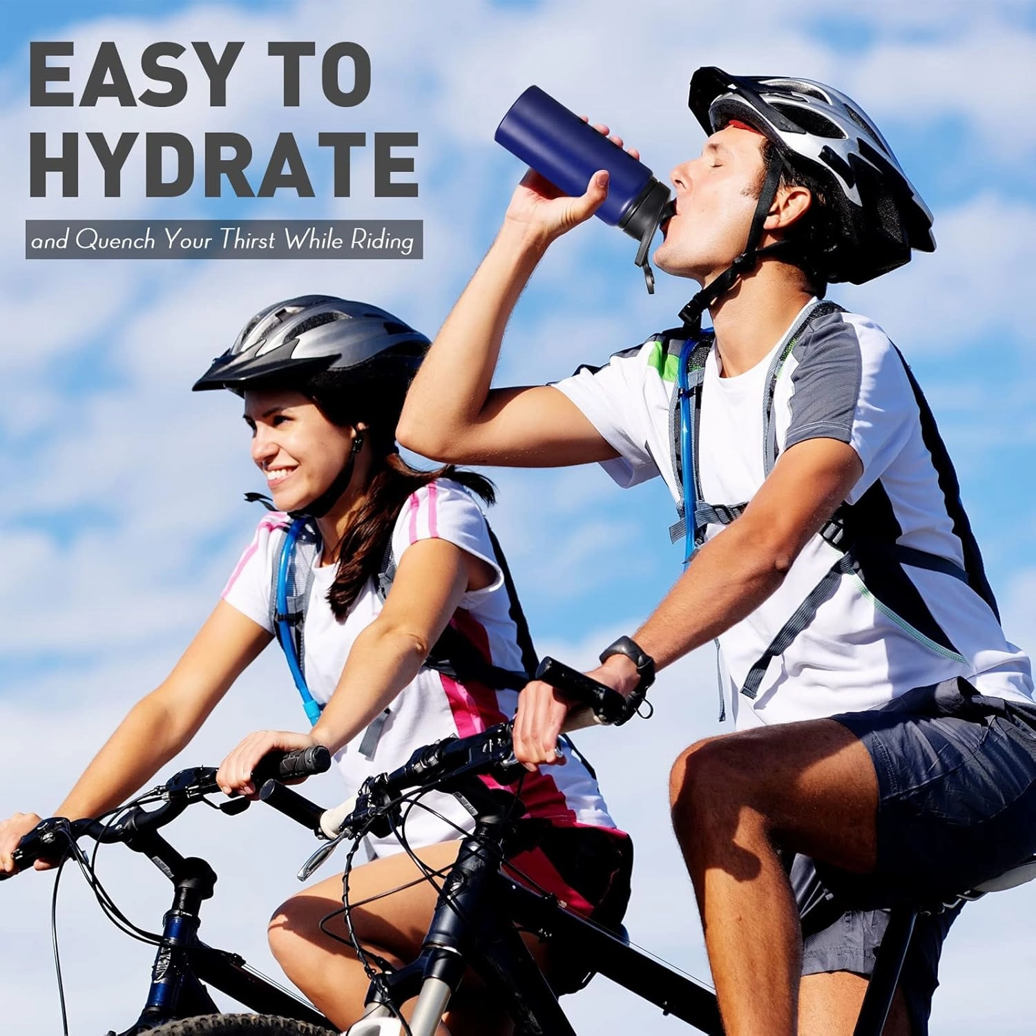 16 Pack Aluminum Water Bottles with Snap Lid Aluminum Reusable Sports Lightweight Leak Proof Water Bottles Bulk for Gym Hiking Cycling Sports Outdoor(20 oz)