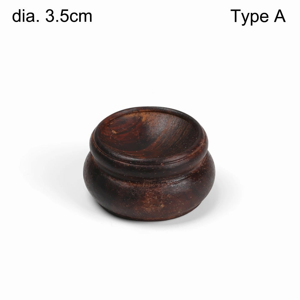 1 PC Figurine Crystal Ball Base, Wooden Crystal Ball Holder
