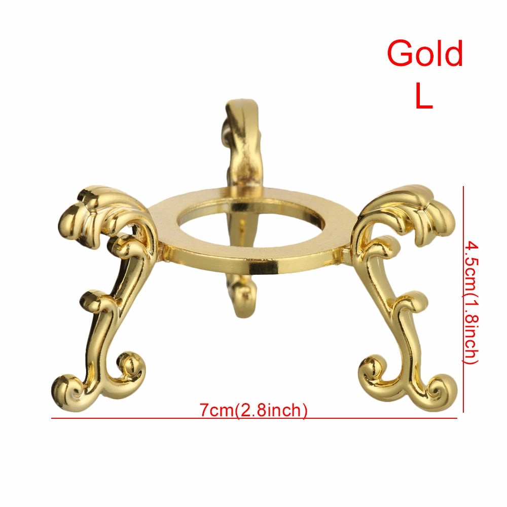 1 PC Figurine Crystal Ball Base, Wooden Crystal Ball Holder