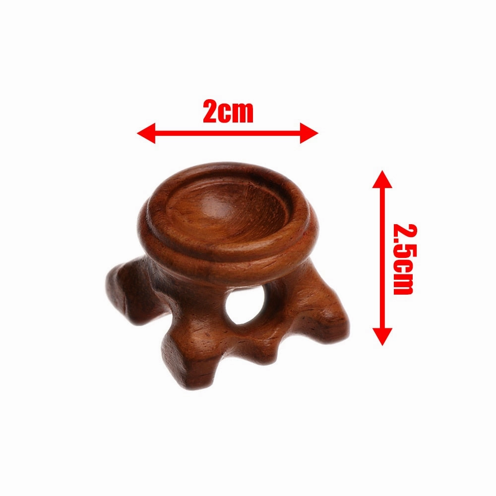 1 PC Figurine Crystal Ball Base, Wooden Crystal Ball Holder