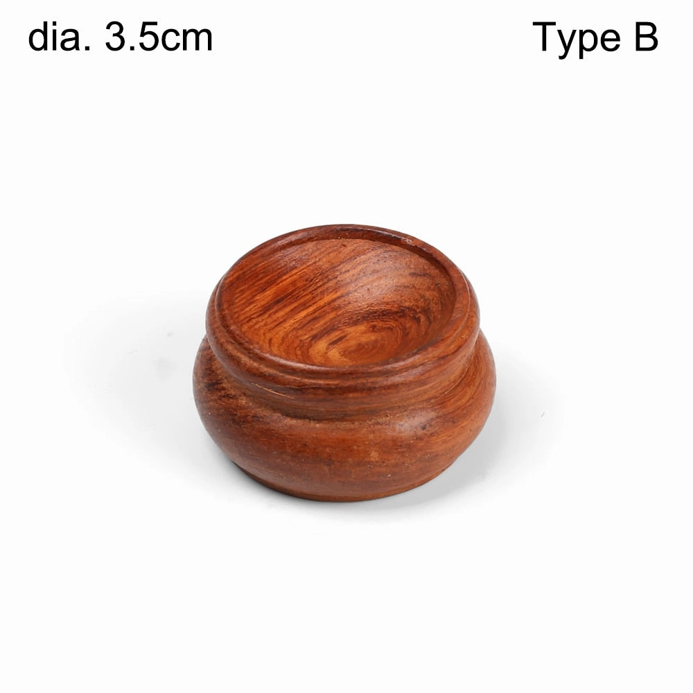 1 PC Figurine Crystal Ball Base, Wooden Crystal Ball Holder