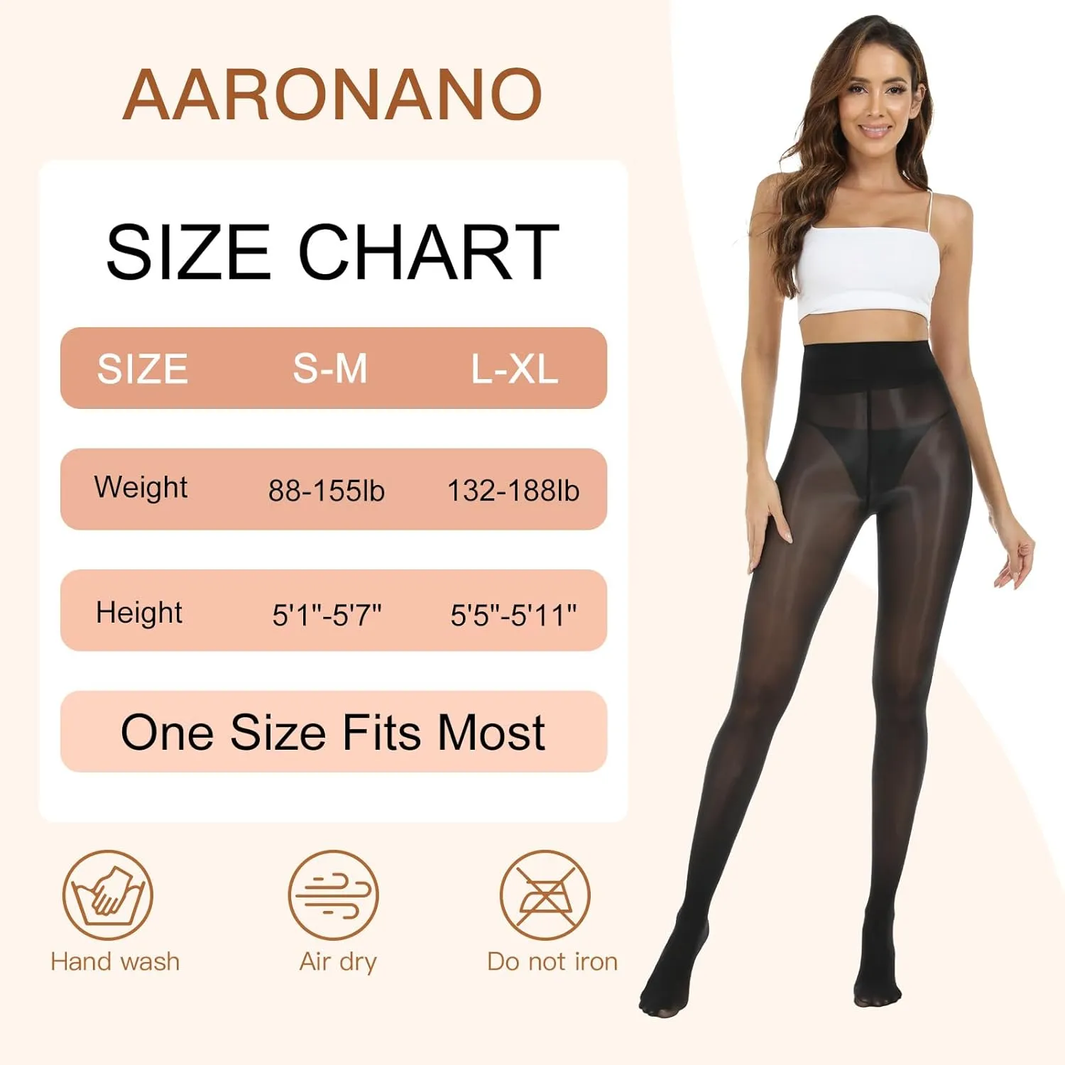 2 Pairs Shiny Pantyhose for Women High Waist Silk Oil Shimmer Sheer Tights