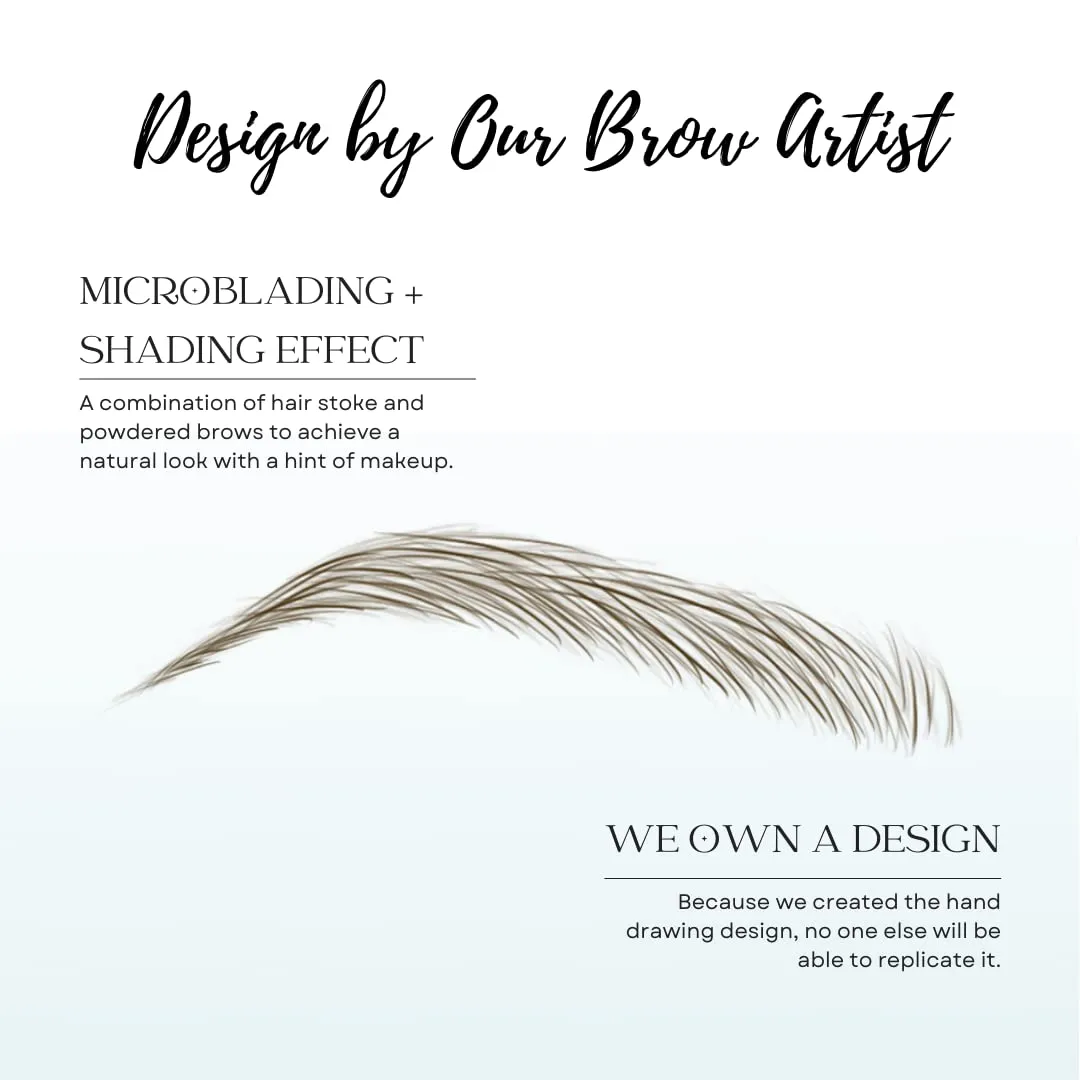 2 sheets eyebrow tattoo waterproof sticker, Long Lasting, Natural Looking Eyebrow for Alopecia, Chemo, Cancer gift. Same Size eyebrow tattoos (Natural Las Vegas, Light Brown)