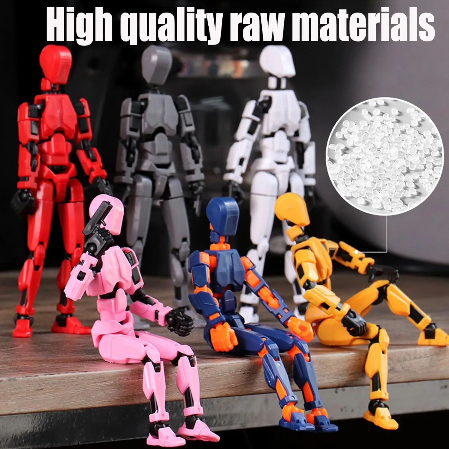 2025 New Titan 13 Action Figure, Multi-Jointed Movable Robot Action Figures, 3D Printed Action Figure Nova 13 Figure, 13 Action Figures Desktop Decorations for Kids Adult (9pcs)