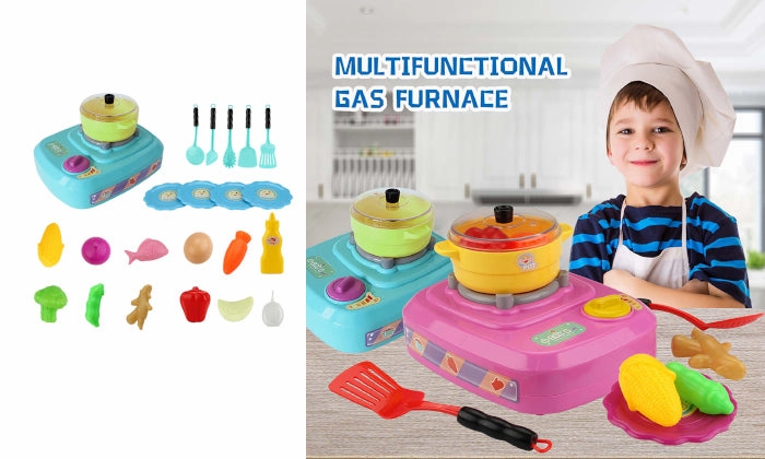23 Piece Kitchen Play Toys