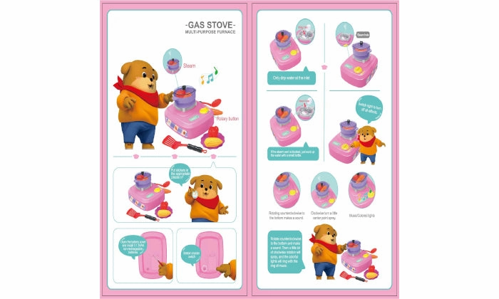 23 Piece Kitchen Play Toys