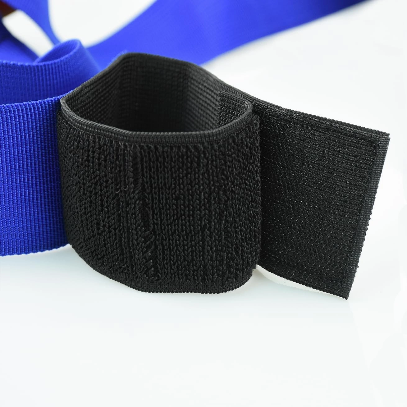 24 Pcs 6 Legged Race Band, Outdoor Party Group Game for Kid Adult, Cooperative Team Race for Birthday Party, Relay Race, Field Day, Team-Building, Backyard Activity Game with Carrying Pouch