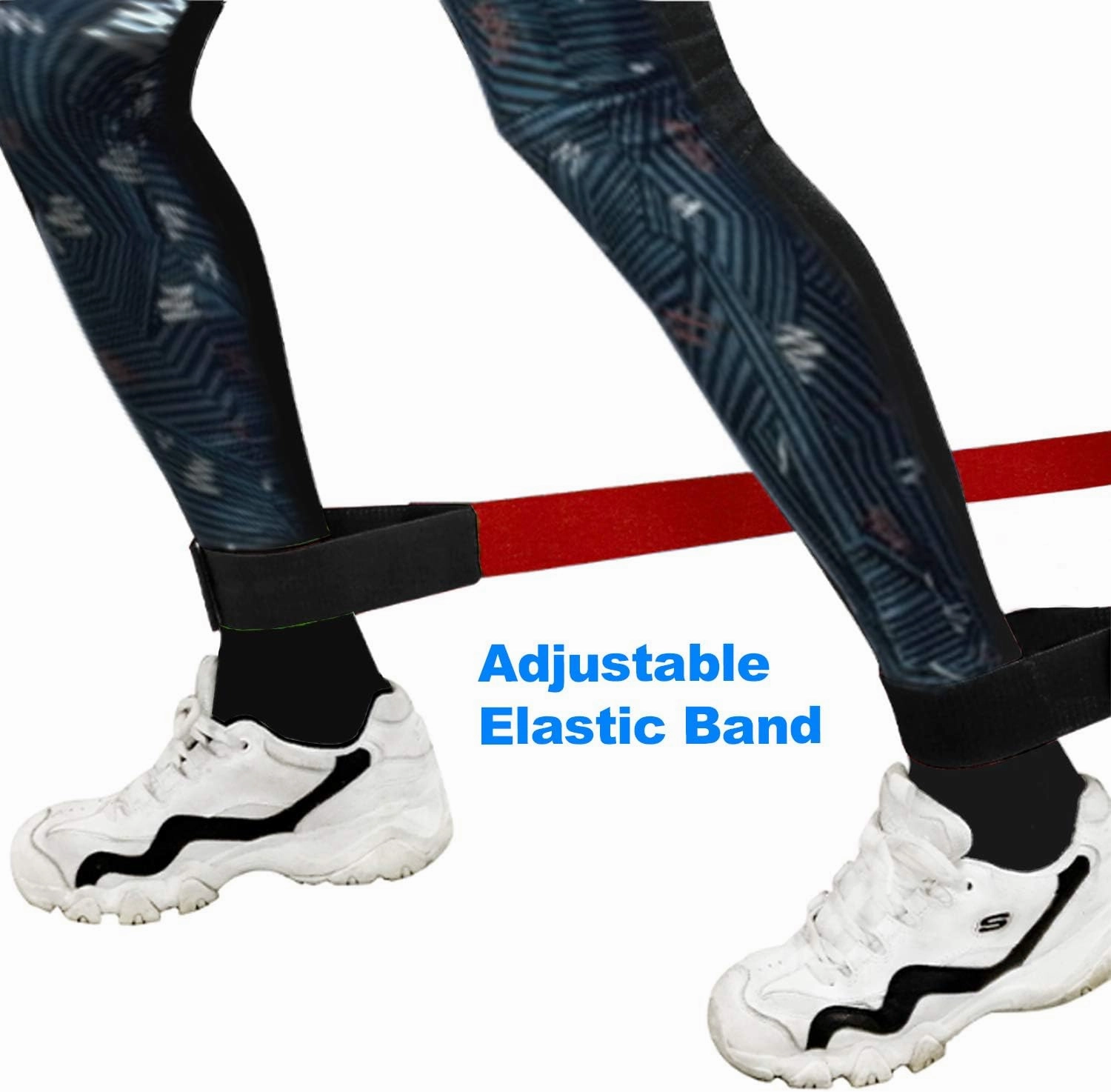 24 Pcs 6 Legged Race Band, Outdoor Party Group Game for Kid Adult, Cooperative Team Race for Birthday Party, Relay Race, Field Day, Team-Building, Backyard Activity Game with Carrying Pouch