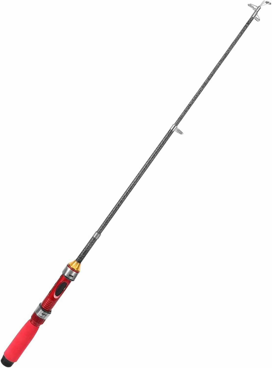 2pcs Ultra Short Mini Sea Rod Fishing Pole for Men Professional Fishing Pole Telescopic Fishing Rod