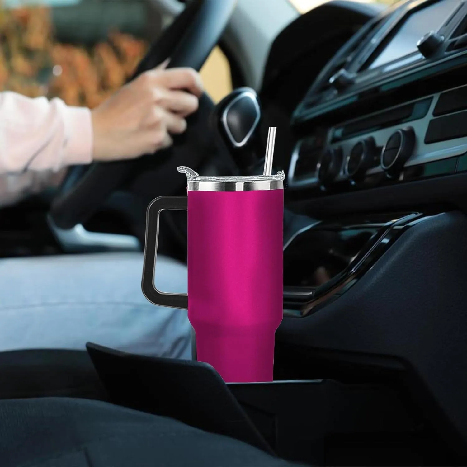 40oz Tumbler with Handle Mess With The Crabo You Get The Stabo Tumbler Insulated Stainless Tumbler with Lids and Straws funny Gift for Teacher