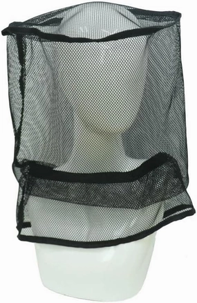 4PC Head mesh Cover Mosquito net, mask encrypted Breathable mesh face Protection