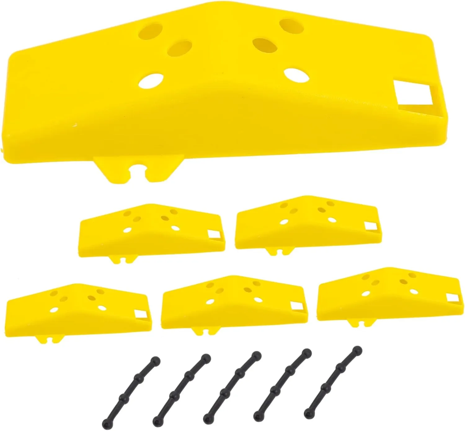 5 Sets Ice Blade Covers Ice Fishing Guard Hand Ice Blade Protector for Winter Ice Fishing