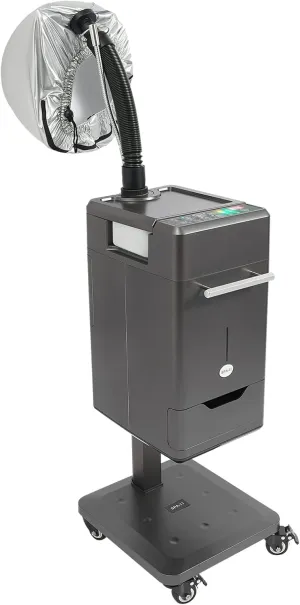 500W Nano Spray Hair Steamer, 7 Levels Multifunctional Adjustable Hair Care Machine with Storage Draw and 4 Universal Wheels,Salon Spa Equipment for Home, Barber Shops, Beauty Salons,Etc
