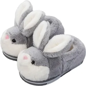 acdiac Bunny Slippers For Women, Plush Women's Rabbit Slippers Novelty Cozy Fuzzy fluffy homes Animal Slippers