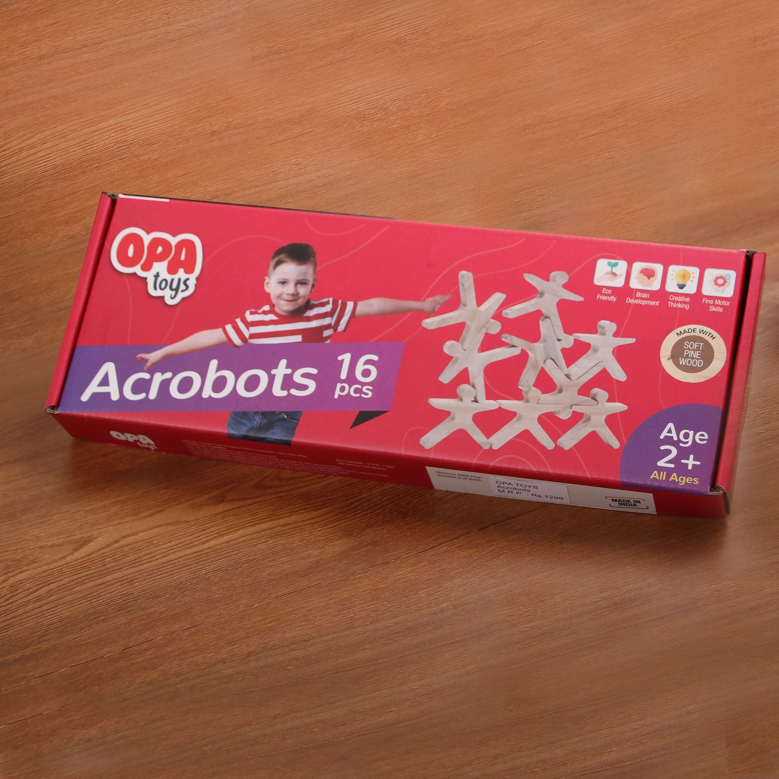 Acrobots - 16 pieces toys (Half Set)