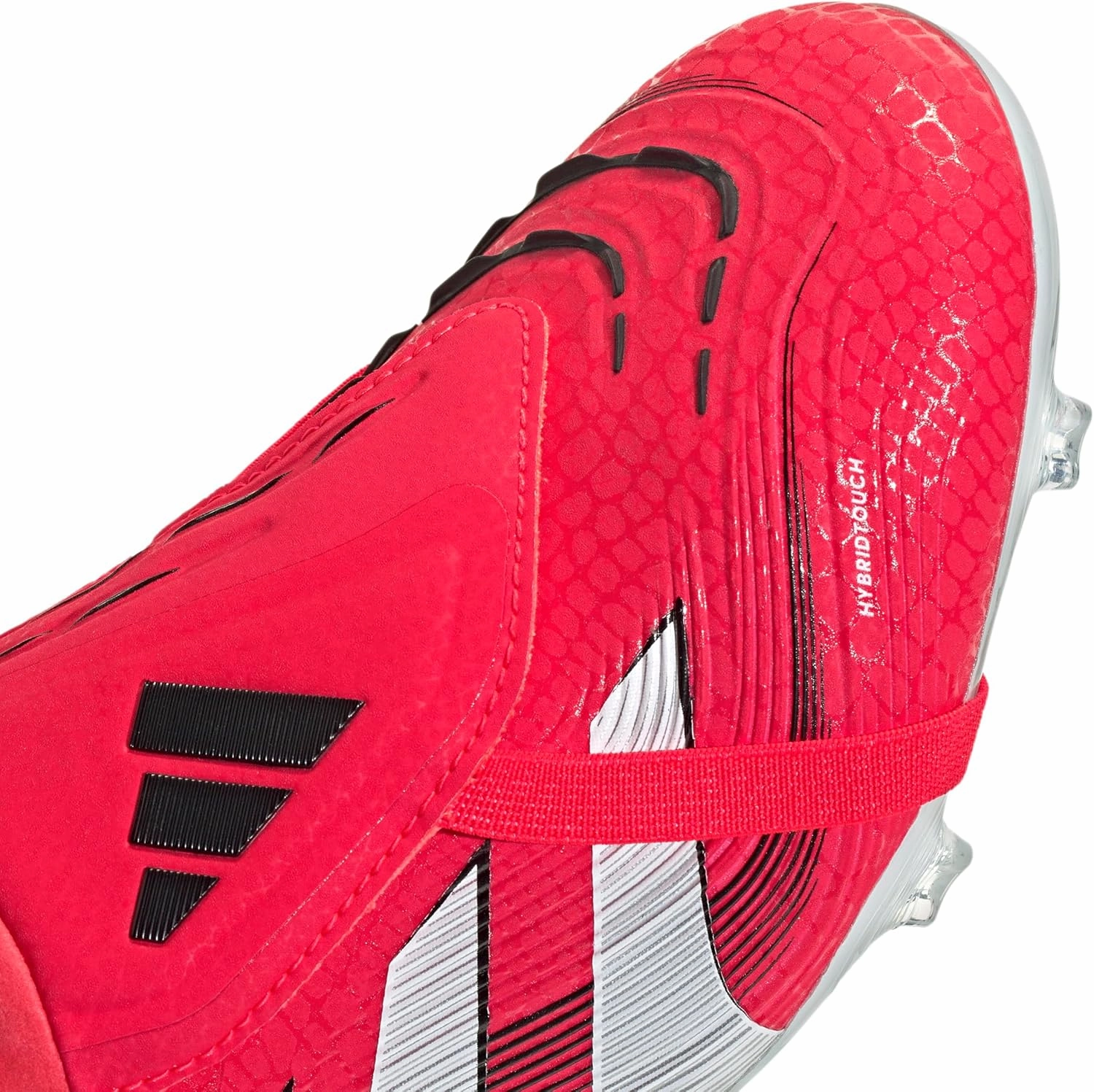 adidas Predator Pro Foldover Tongue Firm Ground Soccer Shoes - Enhanced Performance with Fold-Over Tongue and Rubber Strikeskin Fins