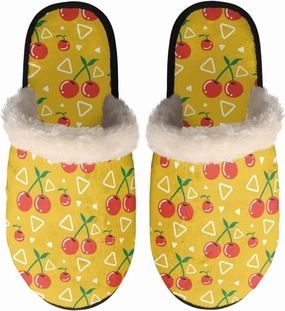 Advocator Women Girls House Slippers Fuzzy Warm Cozy Cotton Slippers Winter Fluffy Bedroom Indoor Slippers Size XS-XL