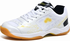AIRFUL Womens Court Shoes for Pickleball Volleyball Badminton Tennis Indoor Court Training Racketball Squash Tennis Athletic Shoes (Color : White, Size : 11.5 Women/10 Men)