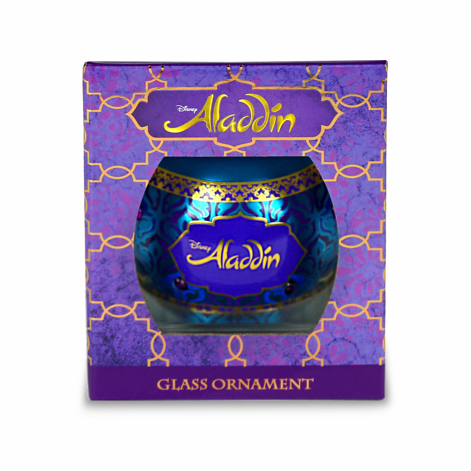 Aladdin the Broadway Musical - 2024 Glass Ball Ornament