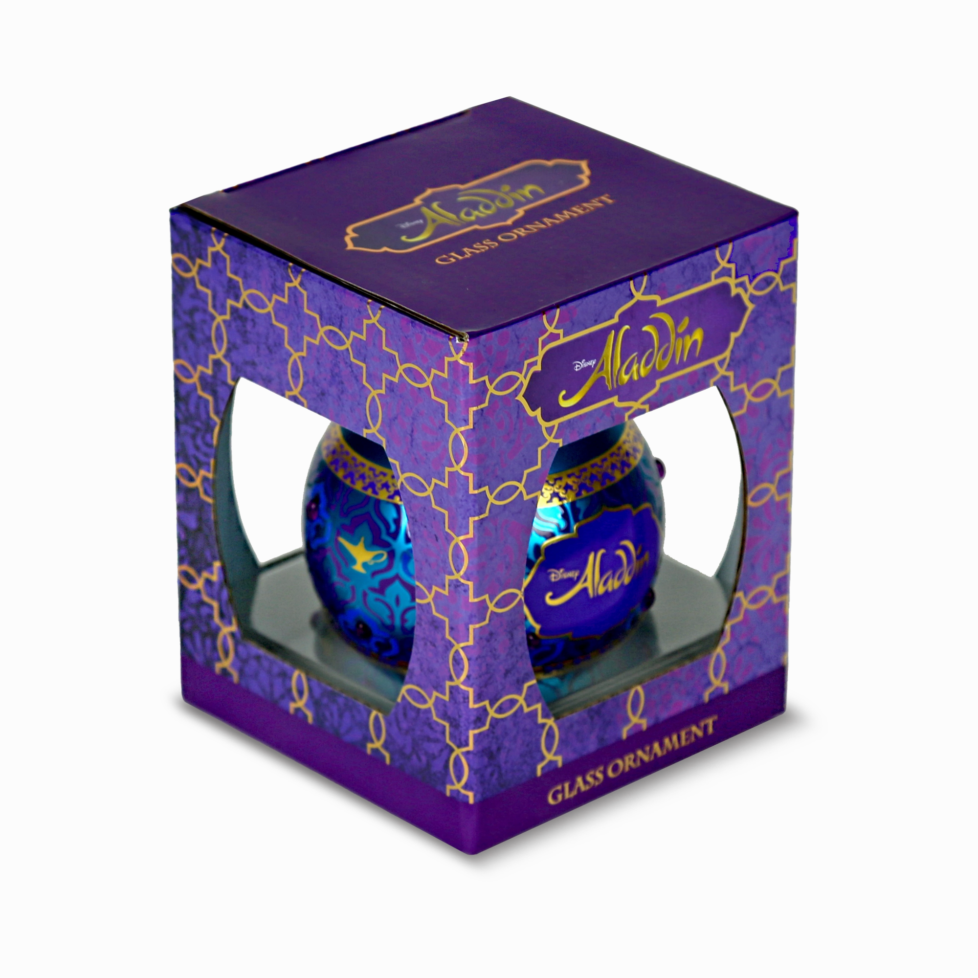Aladdin the Broadway Musical - 2024 Glass Ball Ornament