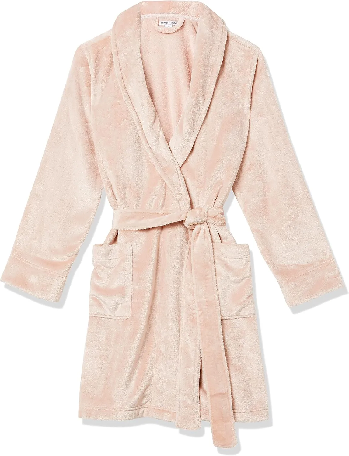 Amazon Essentials Women's Mid-Length Plush Robe (Available in Plus Size)