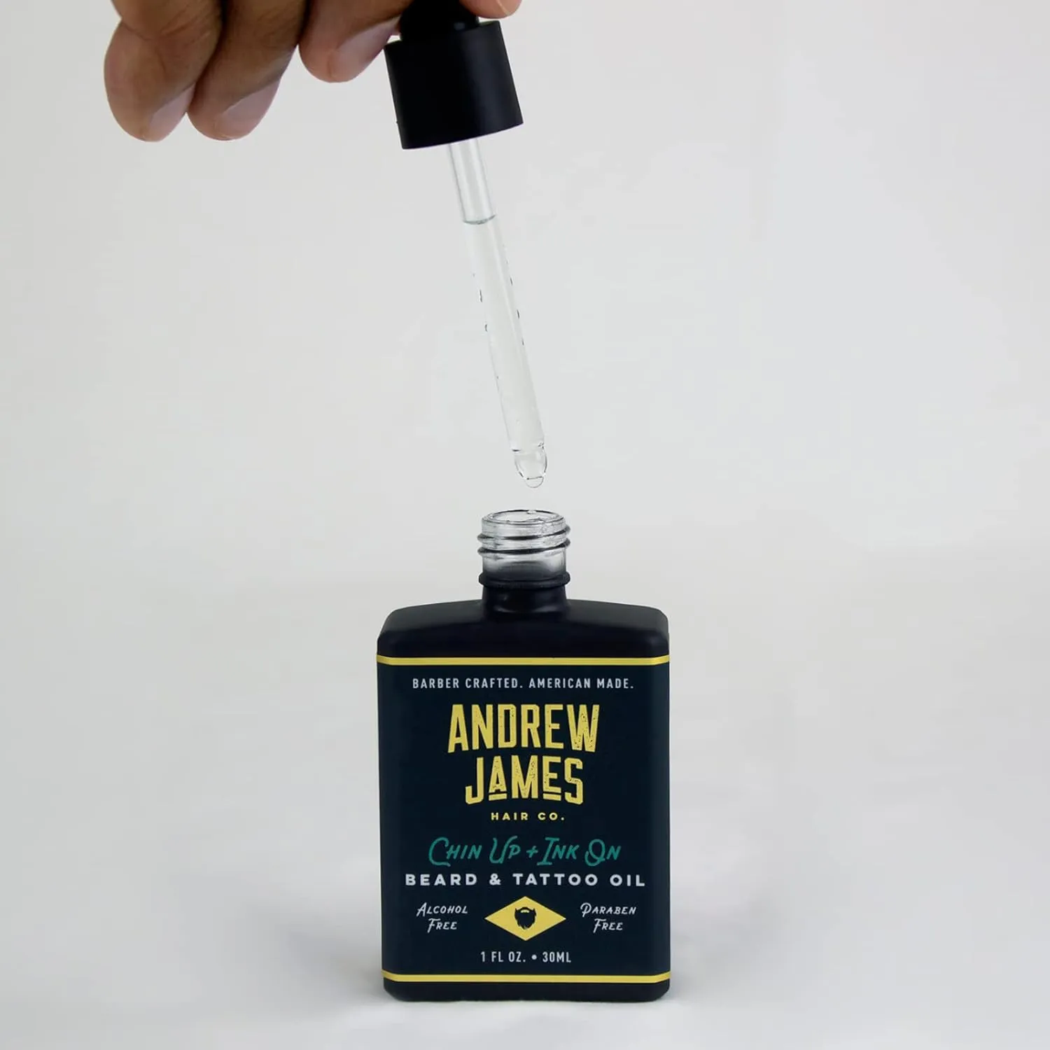 Andrew James Beard & Tattoo Oil | Non Greasy | Papaya Coconut Scent | Protects Hair and Skin | Refreshing Feeling Instantly | Sulfate Free | Once A Day | Argan Oil | Sunflower Seed | Copaiba Balsam | Passion Fruit | Softens Beard Hair | Made For Men And W