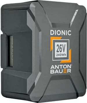Anton Bauer Dionic 26V 240Wh Gold Mount Plus Lithium-Ion Battery