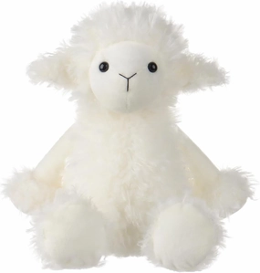 Apricot Lamb Toys Plush White Plush Lamb Stuffed Animal Soft Cuddly Perfect for Child