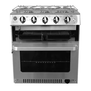 Aqua Chef V5030 3 Burner Hob with Grill & Oven