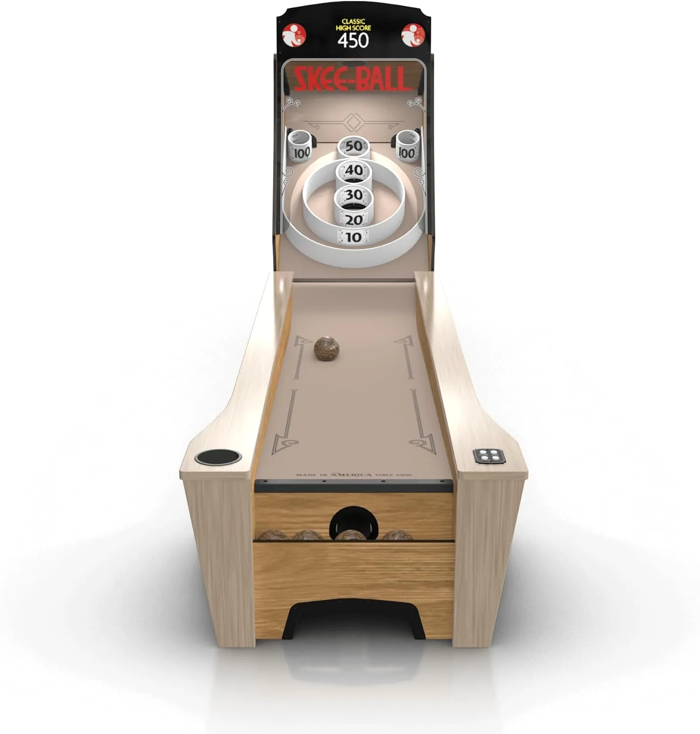 Arcade Table Machine Game for Home Basement Recreation Room - Premium  Nostalgic Classic Fun of Roll and Score - Made in The USA