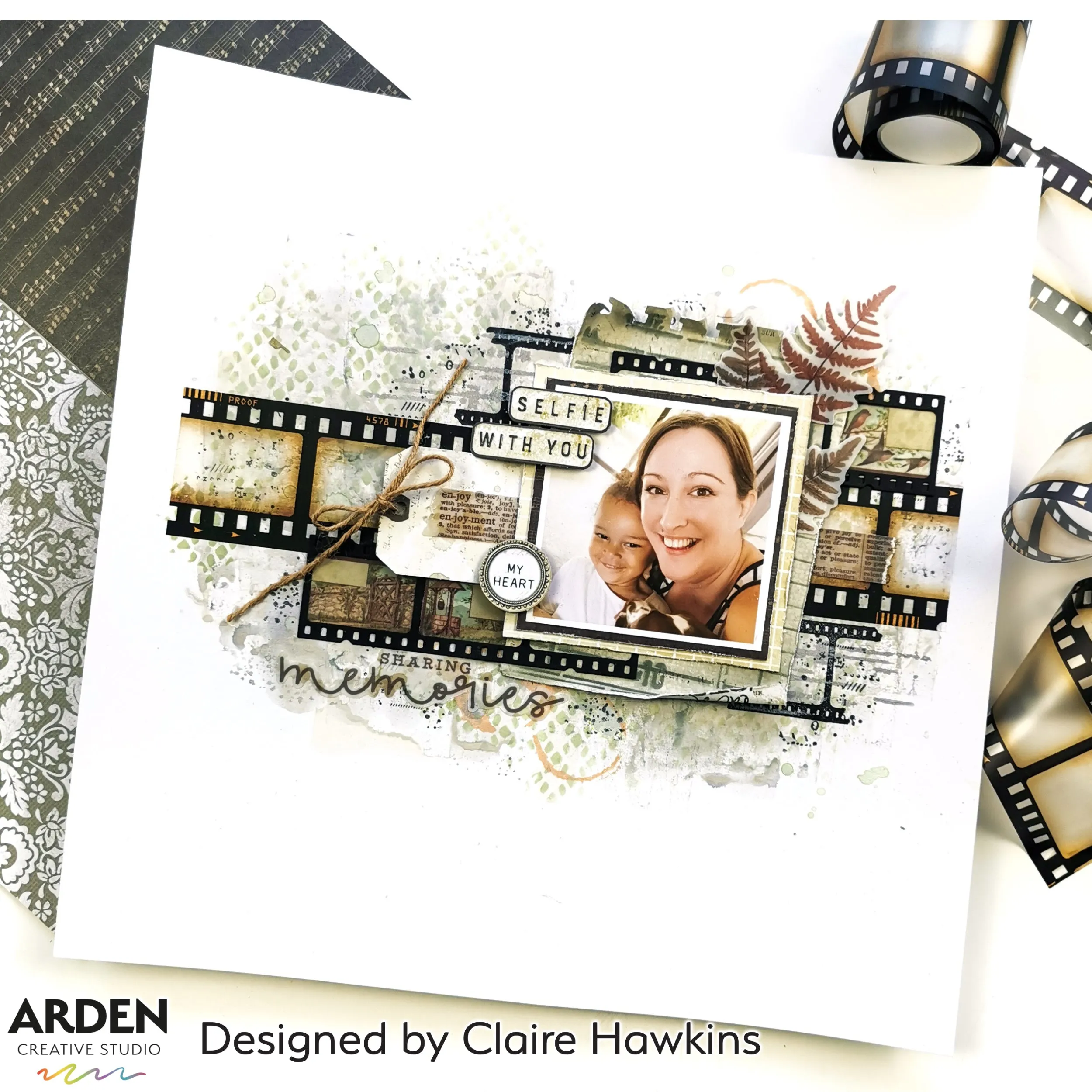 Arden Creative Studio Vintage Makers April 2025 Kiss-Cut PET Tape Bundle