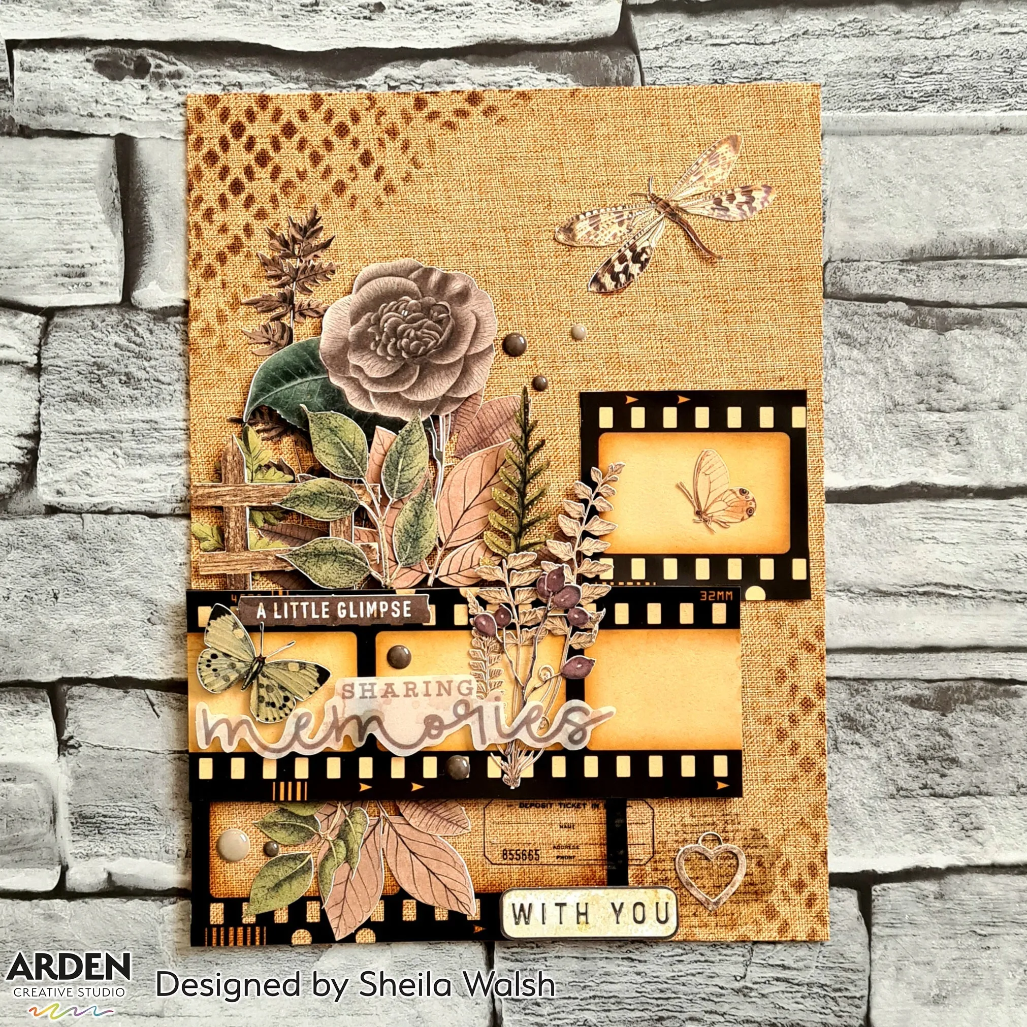Arden Creative Studio Vintage Makers April 2025 Kiss-Cut PET Tape Bundle