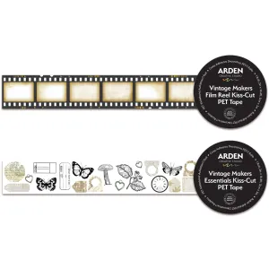 Arden Creative Studio Vintage Makers April 2025 Kiss-Cut PET Tape Bundle