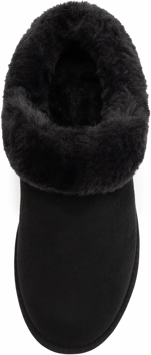 Athlefit Platform Slippers for Women Fluffy Indoor and Outdoor Beedroom Fuzzy House Slippers