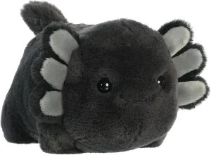 Aurora® Adorable Spudsters™ Stuffed Animal - Round Shape Makes for Comforting Cuddles for Kids All Ages and Animal Loving Adults - Black 10 Inches