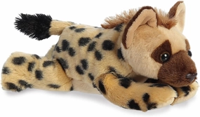 Aurora® Adorable Flopsie™ Hunter Hyena™ Stuffed Animal - Playful Ease - Timeless Companions - Brown 12 Inches