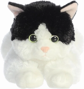 Aurora® Adorable Flopsie™ Oreo™ Stuffed Animal - Playful Ease - Timeless Companions - Black 12 Inches