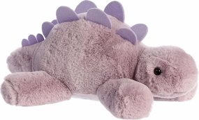 Aurora® Adorable Flopsie™ Stegosaurus Stuffed Animal - Playful Ease - Timeless Companions - Purple 12 Inches
