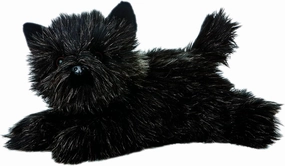 Aurora® Adorable Flopsie™ Toto™ Stuffed Animal - Playful Ease - Timeless Companions - Brown 12 Inches