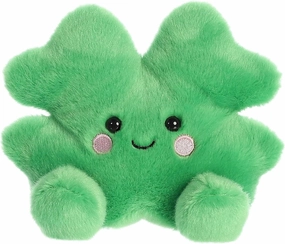 Aurora® Adorable Palm Pals™ Chance Clover™ Stuffed Animal - Pocket-Sized Play - Collectable Fun - Green 5 Inches