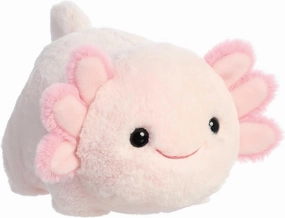 Aurora® Adorable Spudsters™ Axel Axolotl Stuffed Animal - Comforting Cuddles - Playful Companions - Pink 10 Inches