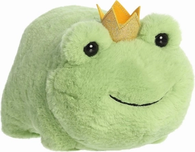 Aurora® Adorable Spudsters™ Finn Frog Prince™ Stuffed Animal - Comforting Cuddles - Playful Companions - Green 10 Inches