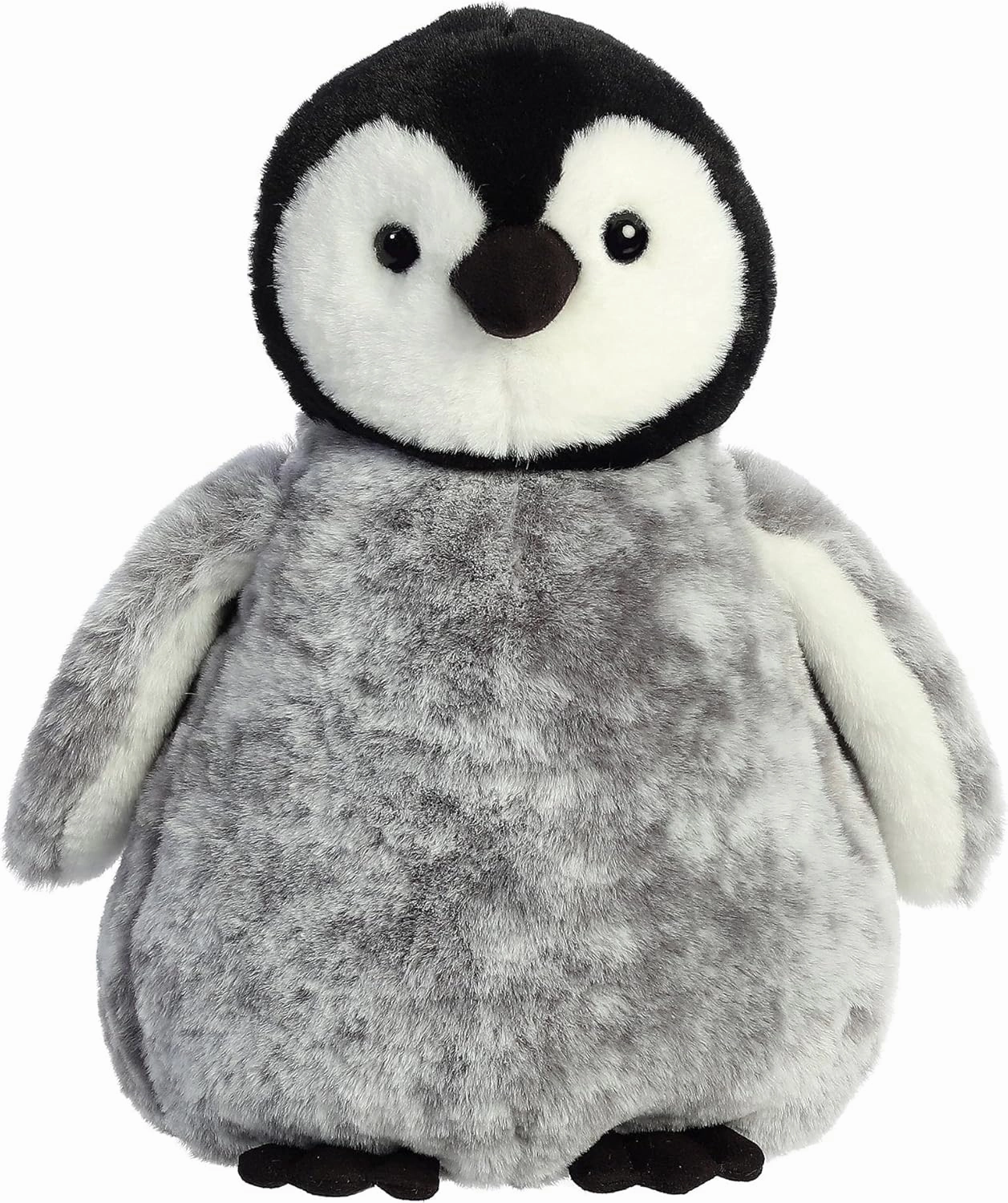 Aurora® Festive Holiday Pippy Penguin™ Stuffed Animal - Seasonal Cheer - Heartwarming Gifts - Gray 11 Inches