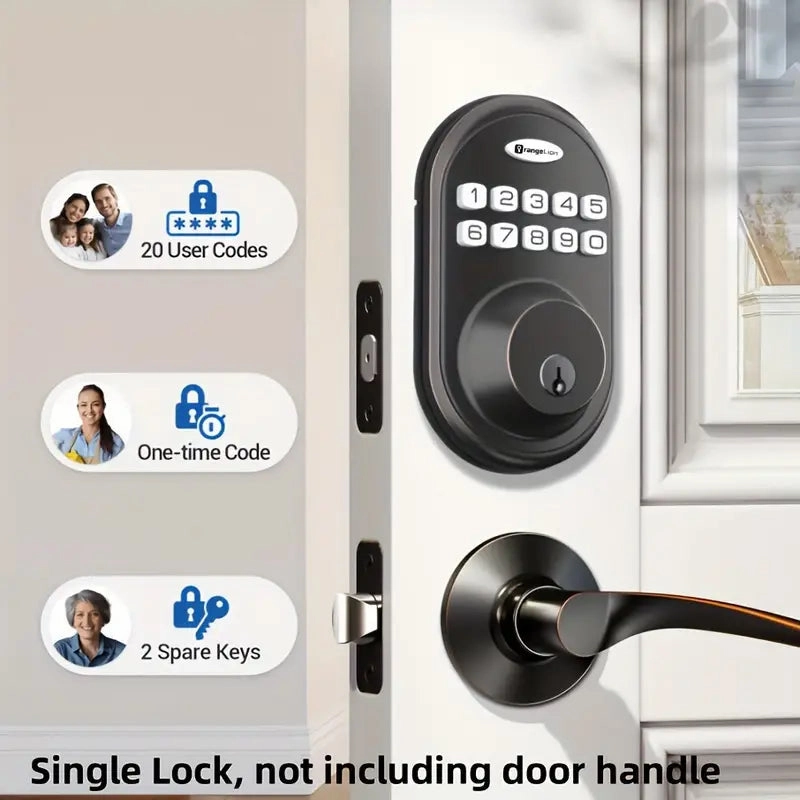 Auto Smart Keypad Door Lock Set