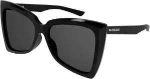 Balenciaga BB0174S Shiny Black One Size