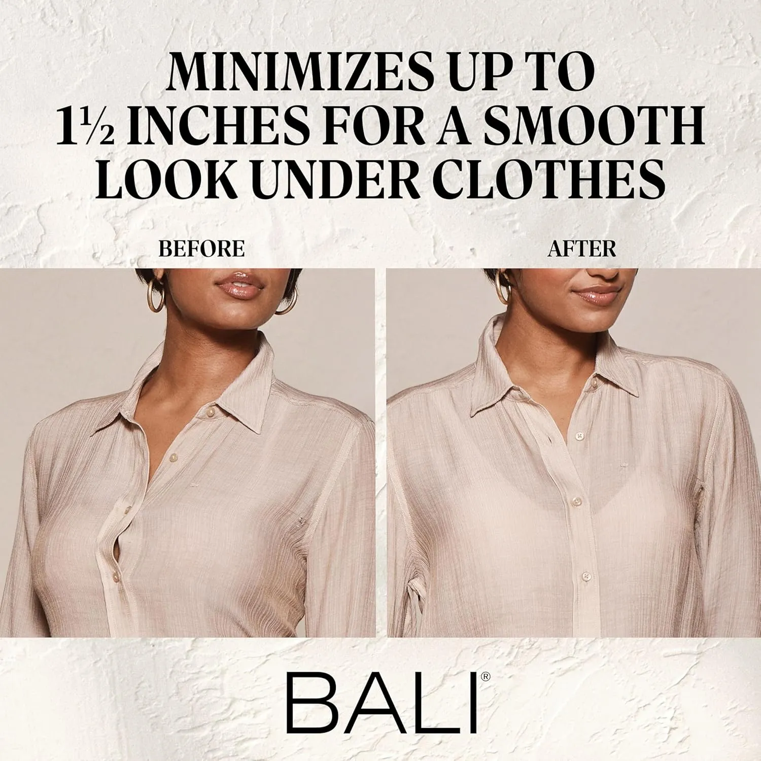 Bali Women's Lilyette Minimizer Underwire Lace Trim, Microfiber Full Coverage Bra