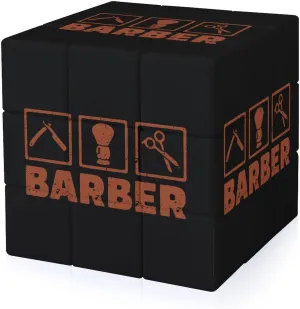 Barber Tool Trucker Funny 3x3x3 Cube Smooth Lightweight Puzzle for Adult Graphic Printing Travel