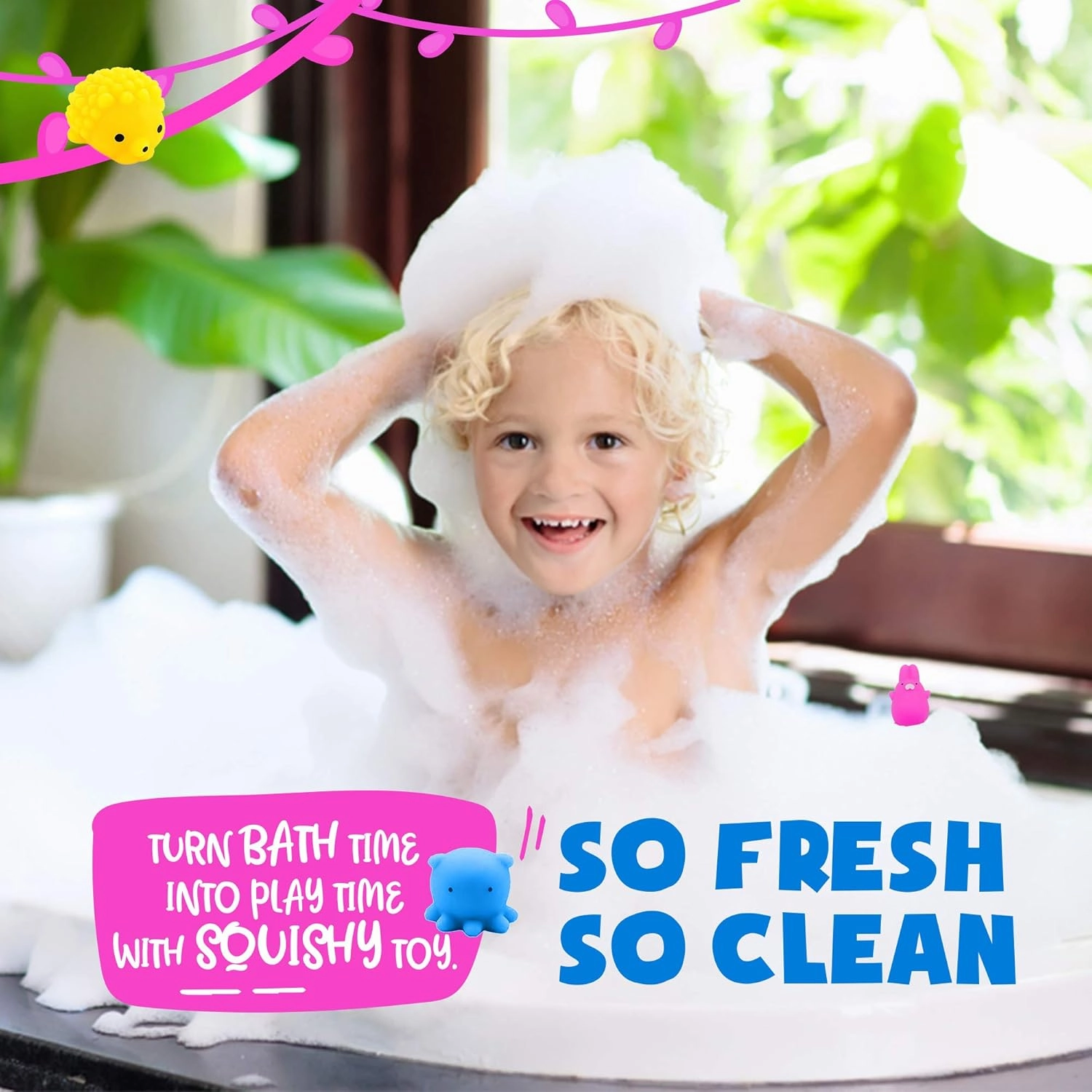 Bath Bombs for Kids with Toys Inside - Organic Bath Fizzies with Surprise Inside. All Natural, Gentle, and Kids Safe, Rainbow Spa Bath Fizz Balls, Birthday Gifts for Boys, Toddlers, Baby