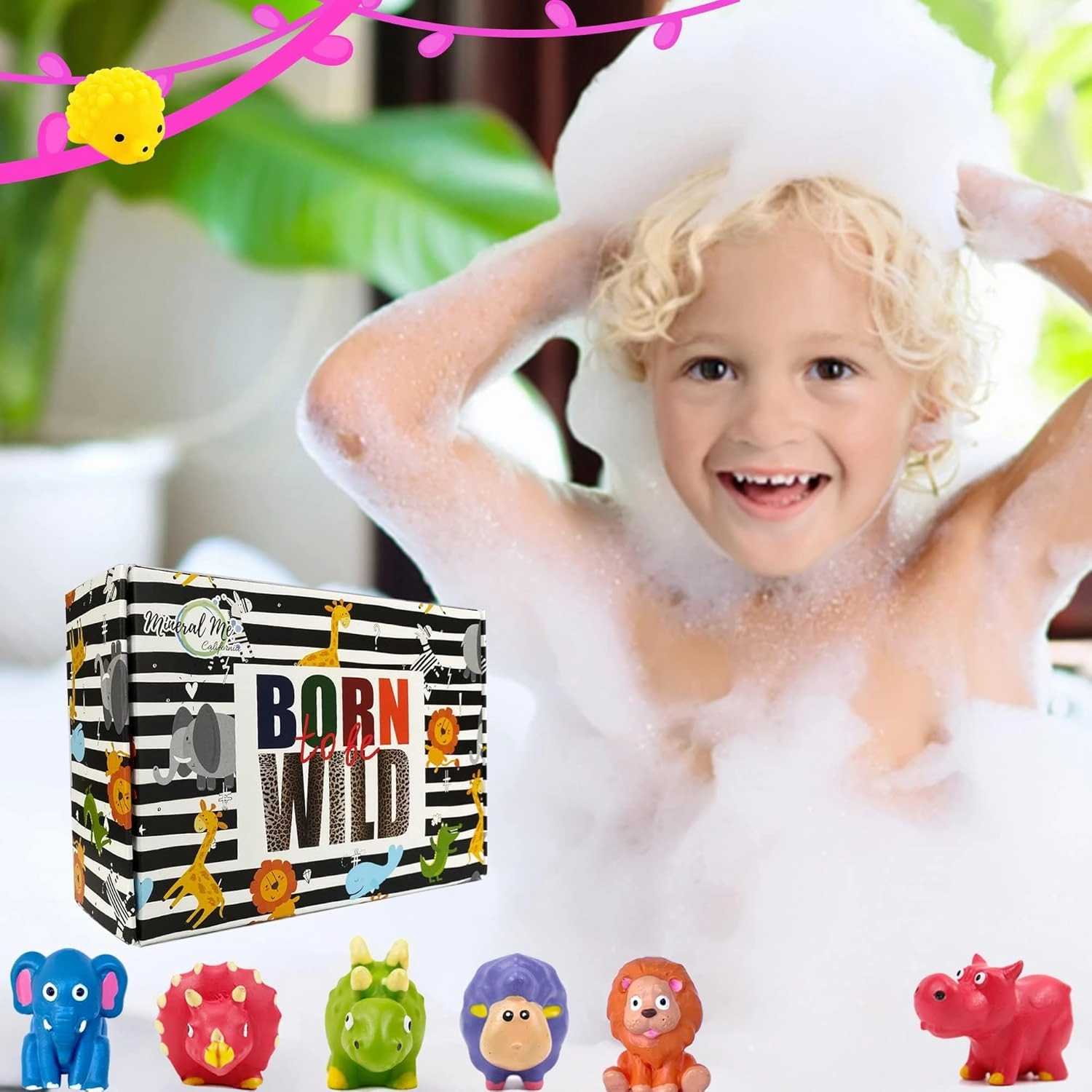 Bath Bombs for Kids with Toys Inside - Organic Bath Fizzies with Surprise Inside. All Natural, Gentle, and Kids Safe, Rainbow Spa Bath Fizz Balls, Birthday Gifts for Boys, Toddlers, Baby